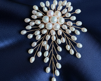 Dreamcloud handcrafted freshwater pearl brooch and pendant jewelry Gift Box