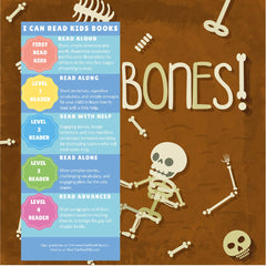 Human Body Homeschool Bones I Can Read Books Level 1 (I Can Read Kids Books Book 2)
