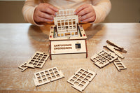 Building the BrainStorm Earthquake Engineering STEM Kit.