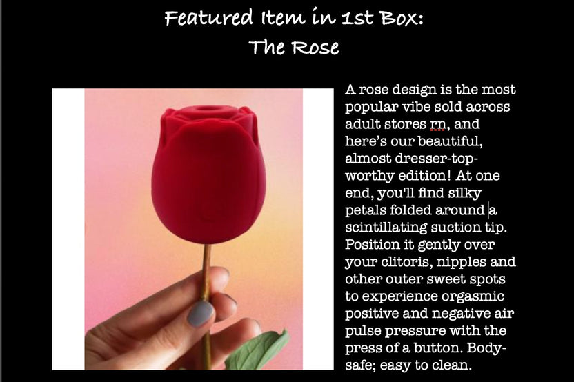 Woman SOLO Adult Subscription Box | BI-MONTHLY