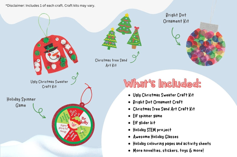 Around the Christmas Tree Craft Box Ages 5-7