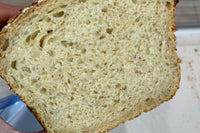Crispy yet tender crust. Soft fluffy interior of this sandwich bread makes it perfect simply sliced or sliced and toasted. 