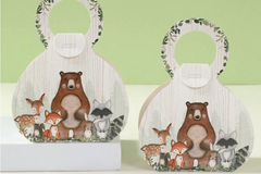 Our Furry Friends Woodland Box will delight Animal Lovers of Any Age!  You will want to get your paws on these cute cuddly animals!