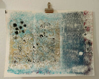 Easy Mono Printing Art Kit for 4