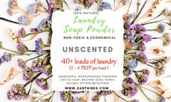100% Natural Laundry Soap Powder