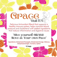 Grace Vitali-Tea Antioxidant, Immunity & Digestive Tea Blend