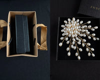 Dreamcloud handcrafted freshwater pearl brooch and pendant jewelry Gift Box