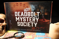 The Deadbolt Mystery Society Murder Mystery Game Subscription - Makes the perfect Christmas gift idea!