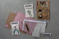 Torn Paper Art Craft Box with Tool Kit