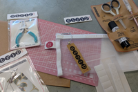 Torn Paper Art Craft Box with Tool Kit