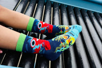 Sock Panda Kids Socks (Ages 3-7)  -  Two Pairs Each Month