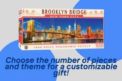 Customizable Monthly Puzzle Subscription 500-1,000 Pieces