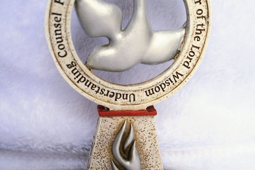 Holy Spirit Stand up Plaque (Confirmation Gift)