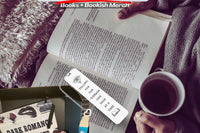 Dark Romance Book Box with bookish themed merchandise expertly curated and custom-made by Gothika Books!