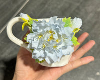 Dreamcloud Modern Floral Ceramic Tea and Coffee Set