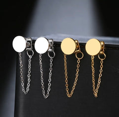 SOLAR Tarnish Free Chain Earrings