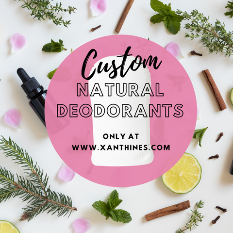 Customize your own natural deodorant