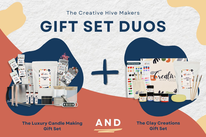 Candle & Clay Gift Set Duo