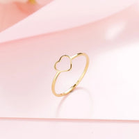 I LOVE YOU ♡ Stainless Steel Minimalist Ring GIFT
