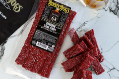 Booze Dogs MEAL SIZED Jerky Box