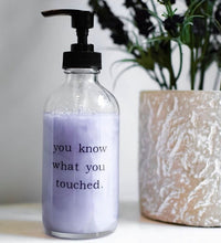 Glass Soap Dispenser