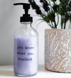 Glass Soap Dispenser