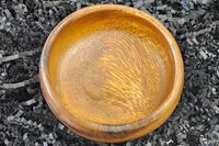Beautiful 4" acacia wood bowl—perfectly sized for snacks, spices, or small bites with natural charm.
