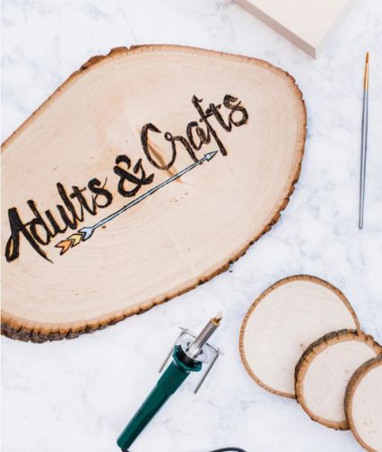 The adults and crafts crate