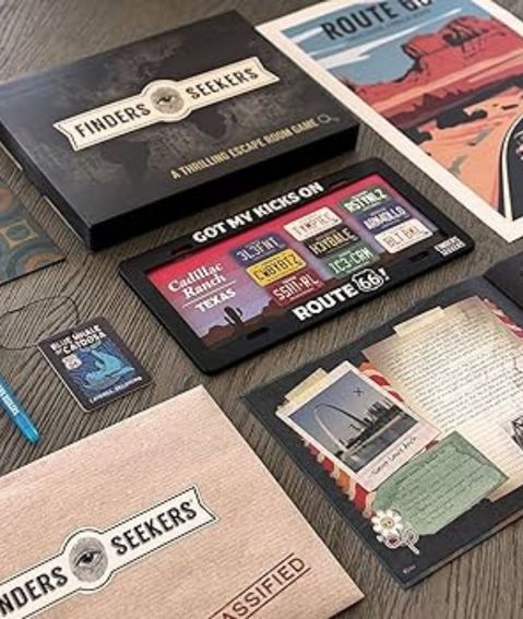 Finders Seekers Mysteries escape room game