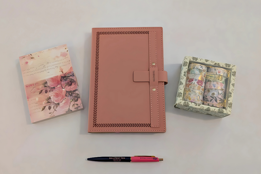 Journal Gift Set - Blush Pink