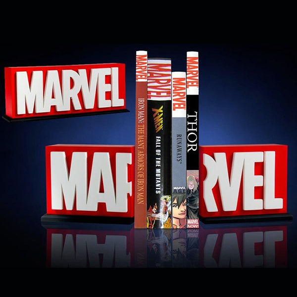 MARVEL Logo Bookends