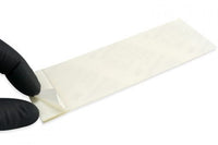 We see a basic latent fingerprint kit with brush powder and tape to lift latent fingerprints from surfaces