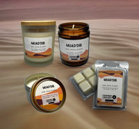 Muad'Dib Soy Candles and Melts - Sand, Citrus, & Spice
