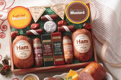 Gourmet Sausage and Cheese Baskets by Breevello