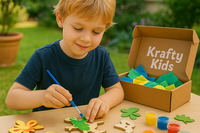 Monthly Craft Box (Ages 6-8) + Sibling