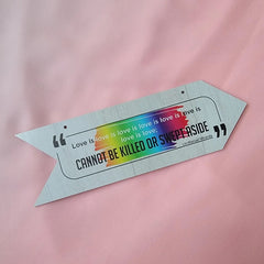 Lin-Manuel Miranda "Love is Love is Love is Love" Broadway Wooden Sign