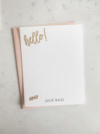 Personalized Notecard Set