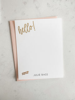 Personalized Notecard Set