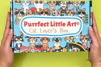 Purrfect Little Art Cat Lover's Box