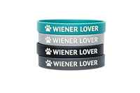 Example Cult of Wiener subscription box showing sample wiener themed items. Boxes ship monthly, with rotating themes each month.