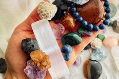 Mystery Crystal Box | TikTok Crystal Mystery Box - Crystal Confetti - Mystery Scoop - Mystery Crystal Candle