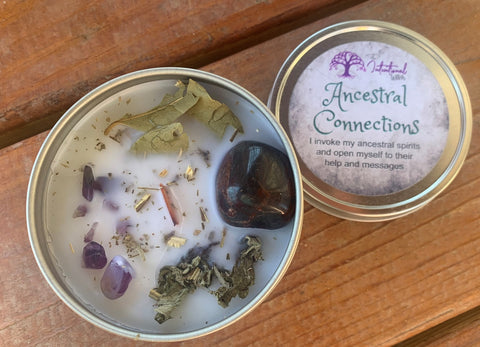 Ancestral Connections Intention Candle