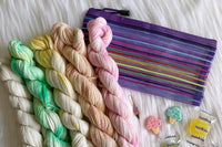 Summer Sorbet Baby Alpaca Mini Skein Set by The Zippy Zebra