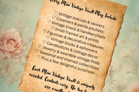 Mini Vintage Vault - Curated Vintage Treasures Delivered to Your Door