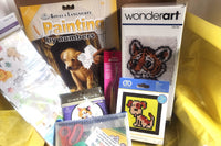 Craft n Stitch Subscription Boxes for teens are filled with at least one sewing kit & three variety craft kits, plus stickers, tools & more