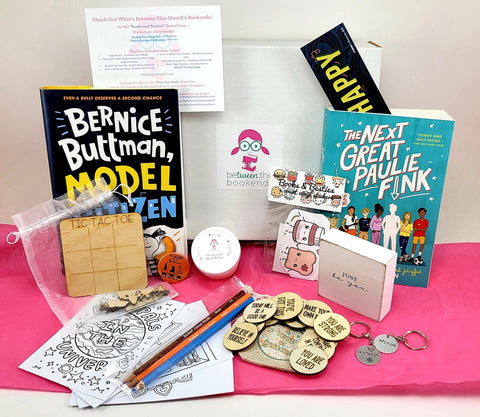 "Books and Besties" tween full size box