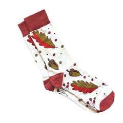 Snowy Autumn Sock - Men's