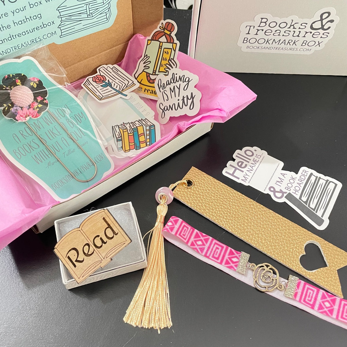 Bookmark Mystery Box