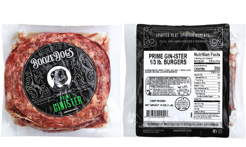 1lb. Prime Ginister Burger