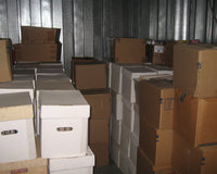 Our warehouse of backstock Inventory which covers multiple genres over various eras so that we never run out of records for you!